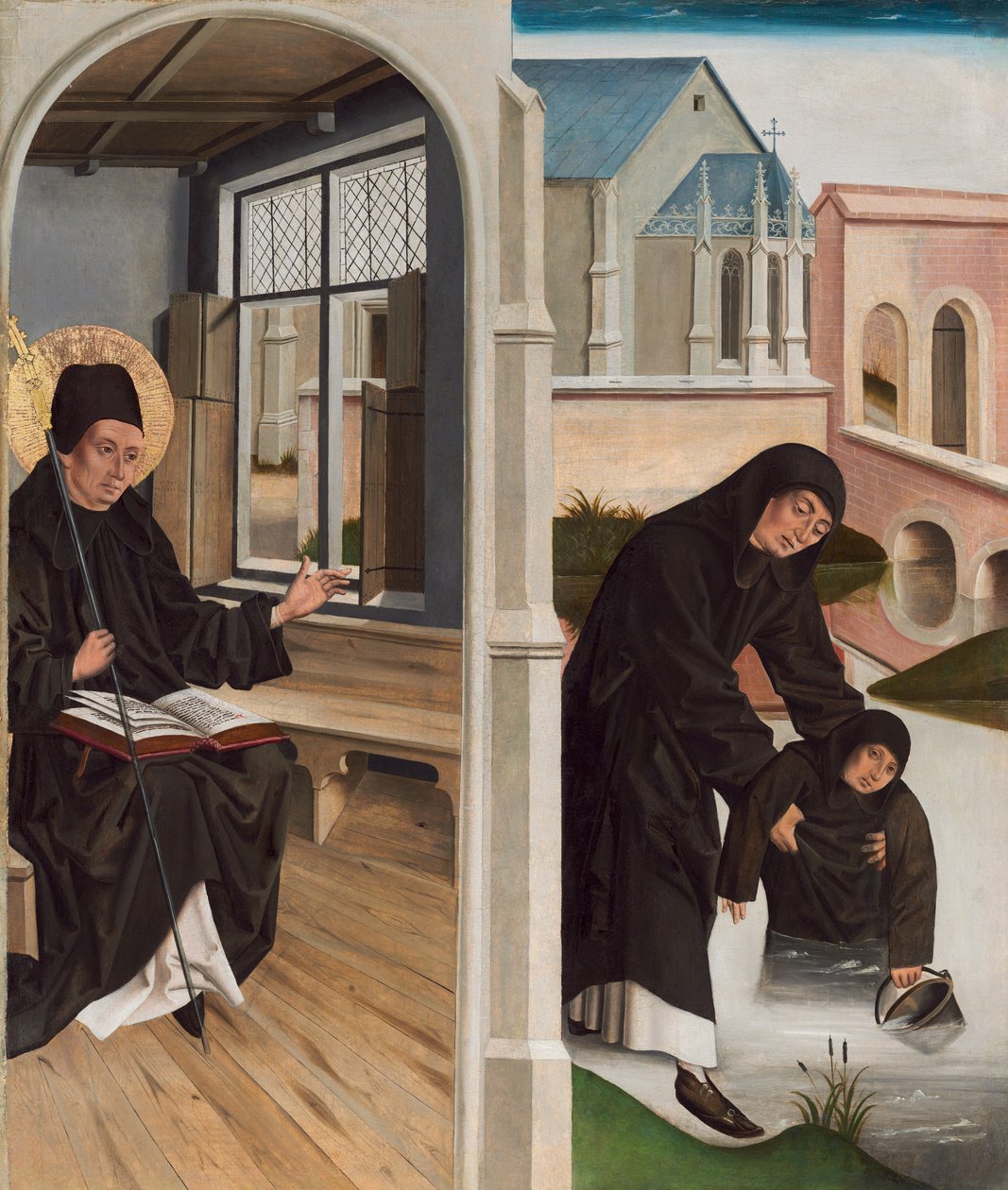 A Miracle of Saint Benedict by French 15th Century