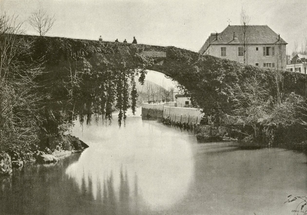 Betharram, The Bridge by French Photographer