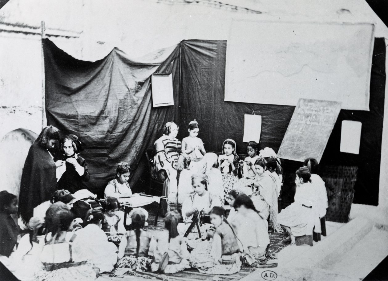 Girls school in Algeria by French Photographer