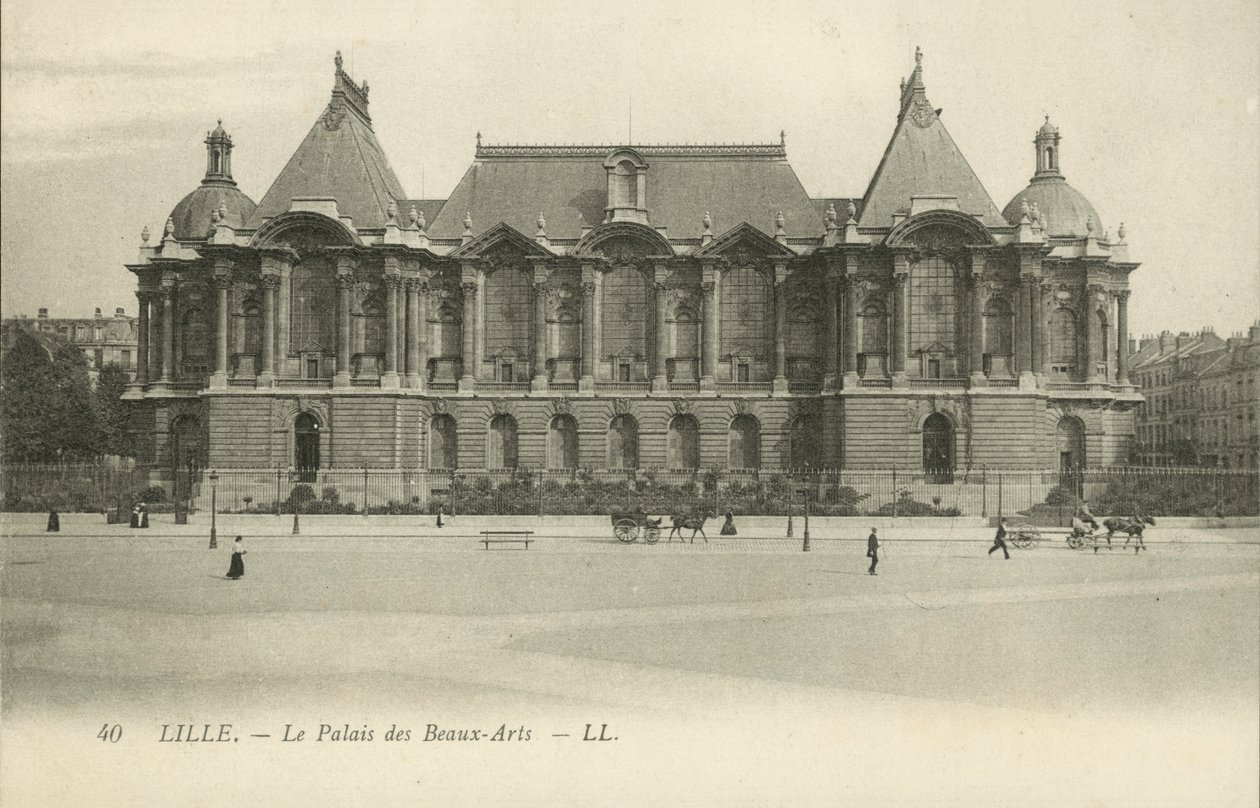 Lille, The Palace of Fine Arts by French Photographer
