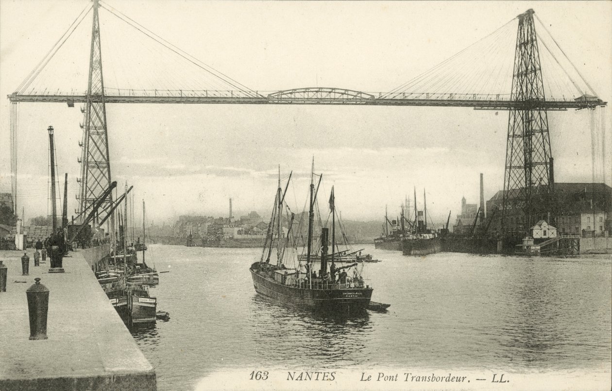 Nantes, The Transporter Bridge by French Photographer