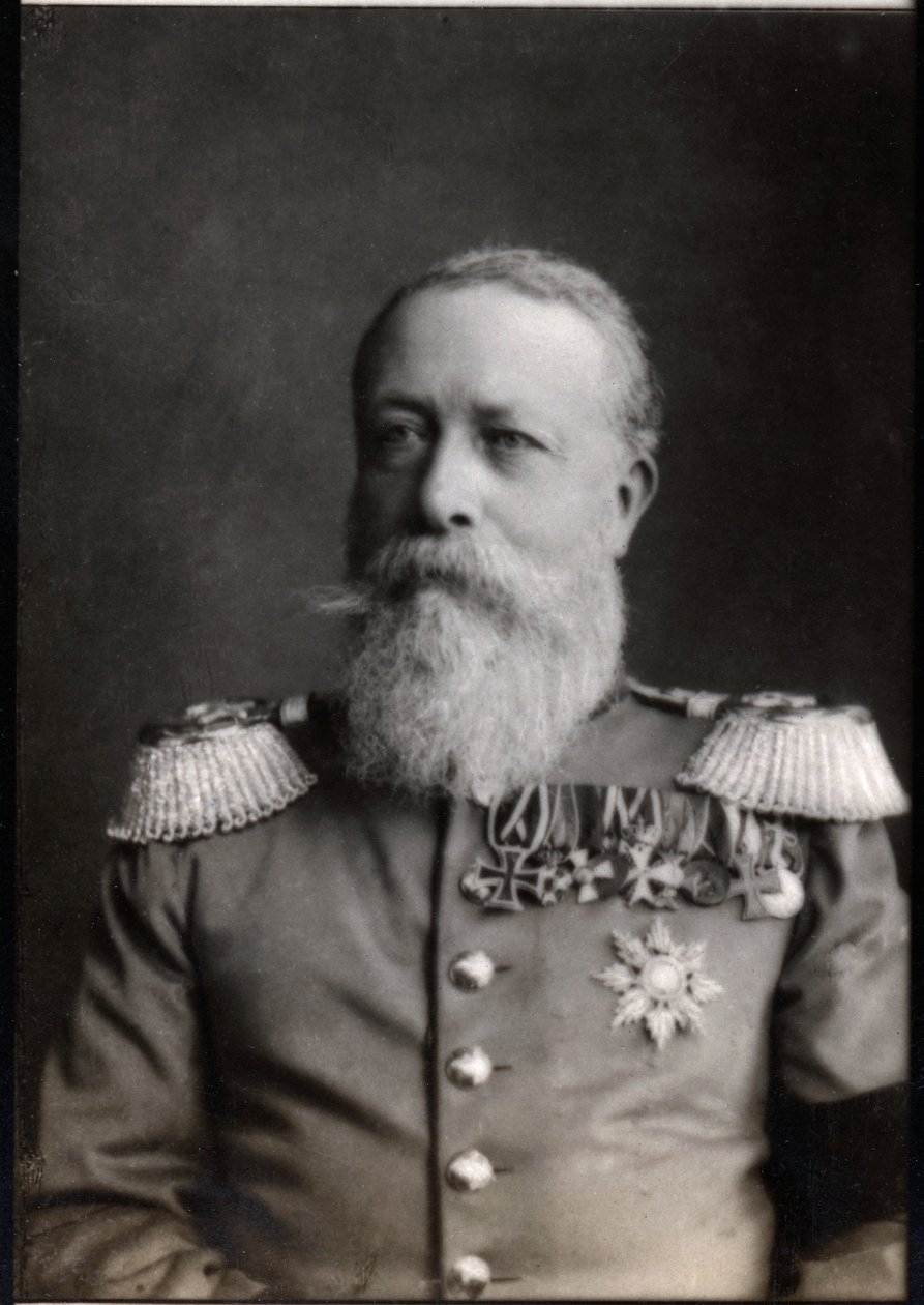 Portrait of Frederick I of Baden by French Photographer