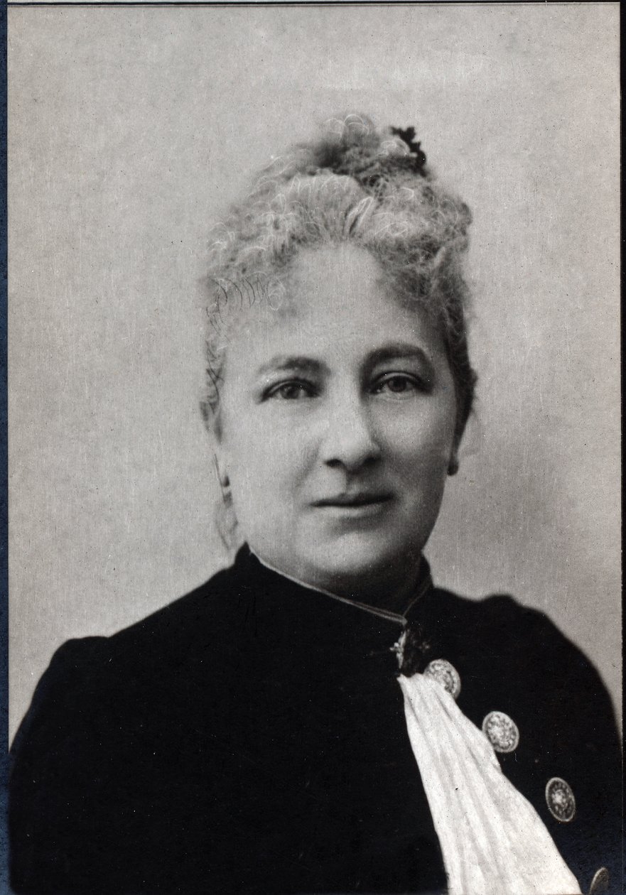 Portrait of Juliette Adam by French Photographer