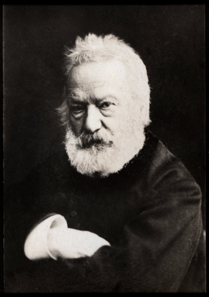 Portrait of Victor Hugo by French Photographer