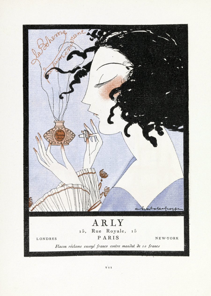 Advertisement for "La Boheme d