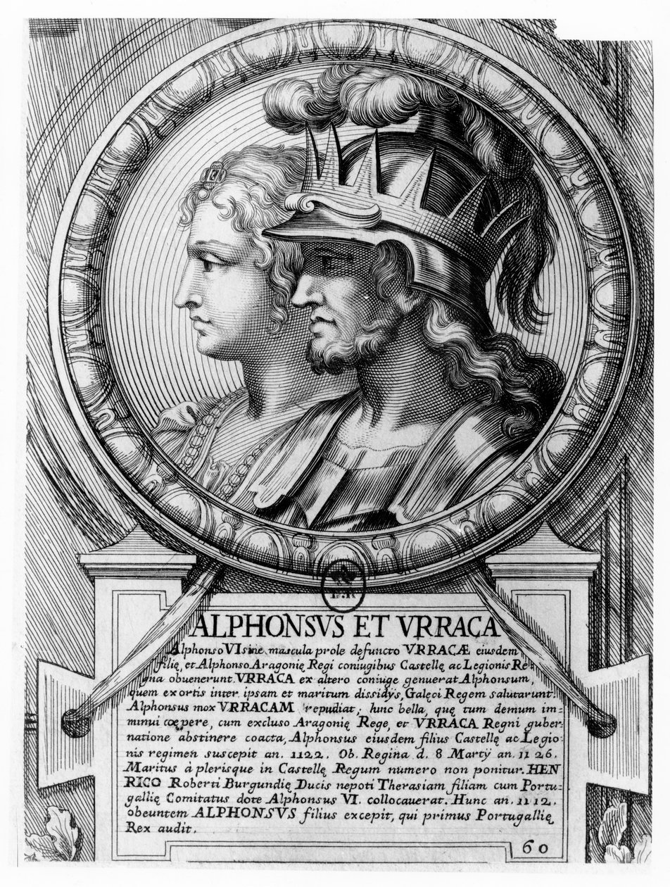 Alfonso I, the Battler, and Urraca by French School