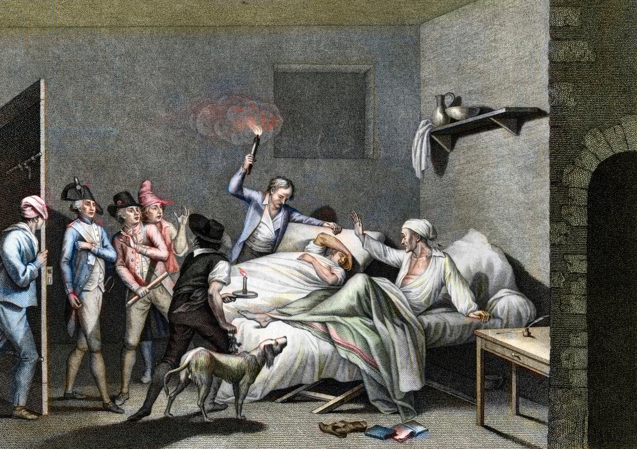 Arrest under the Terror by French School