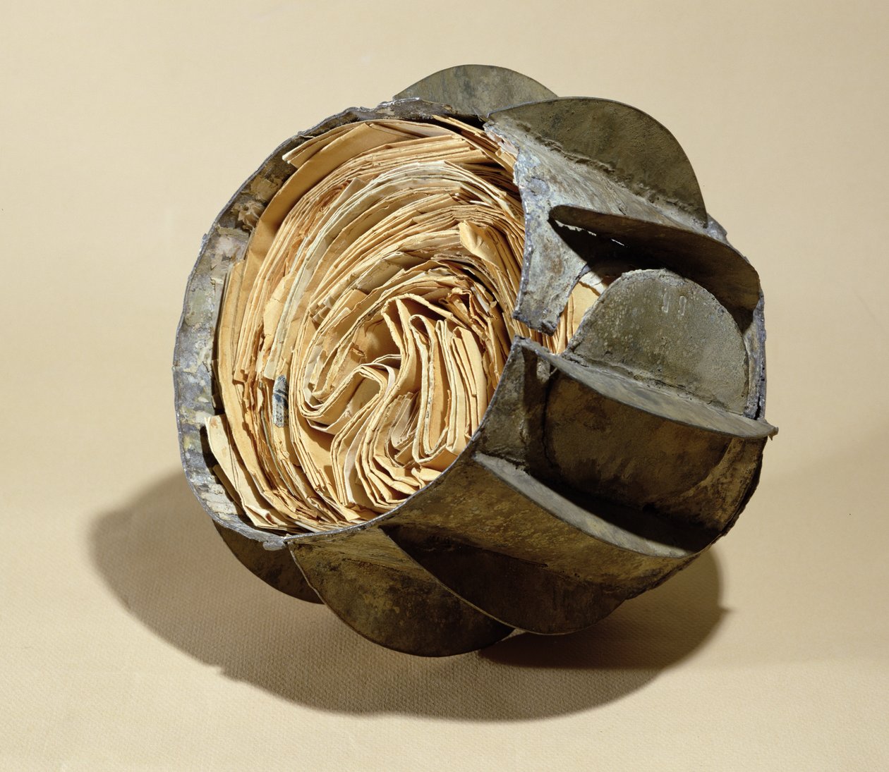 Ball Filled with Letters, Thrown into the River Seine at the Time of the Siege of Paris, 1870-71 by French School