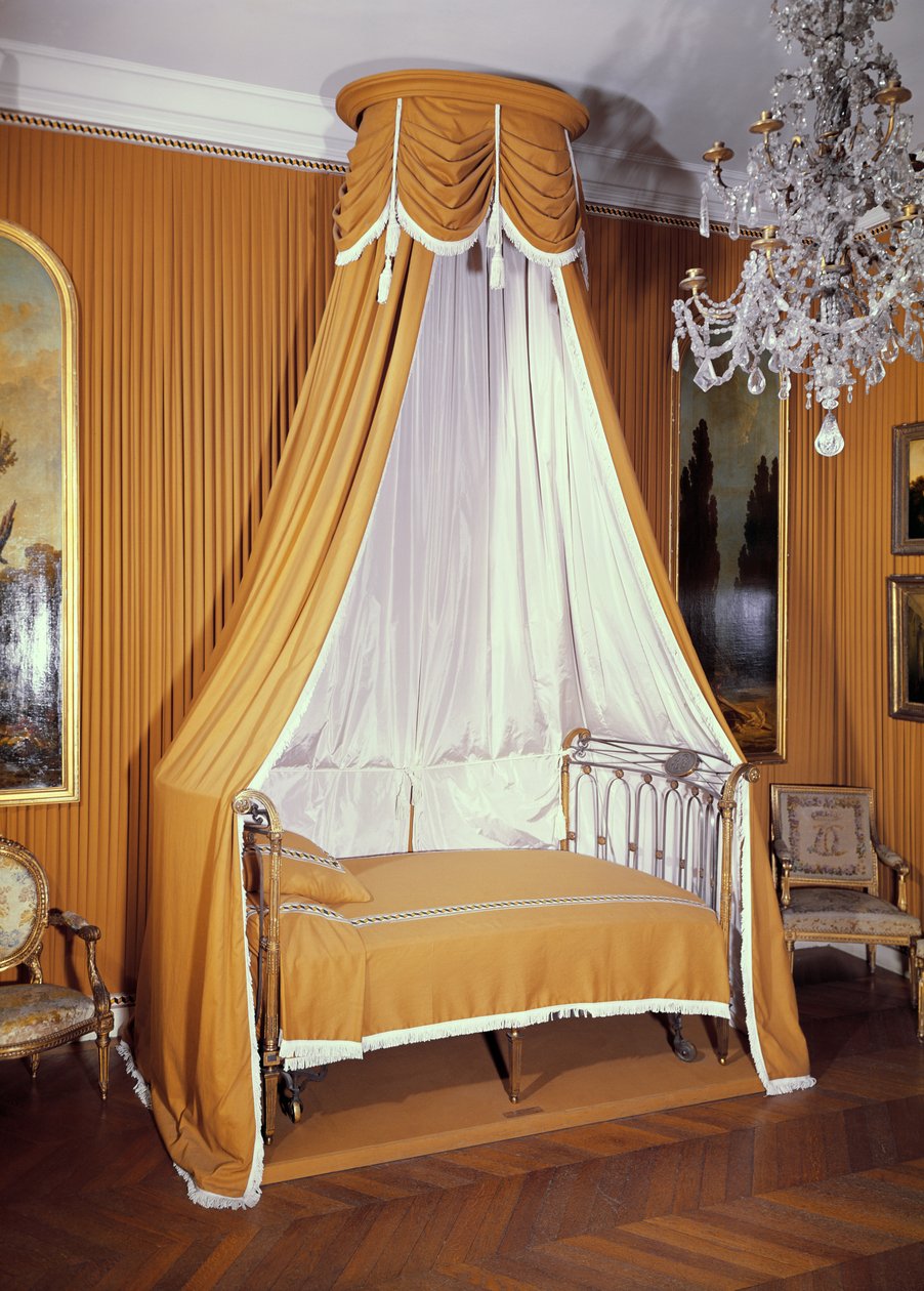 Bed with canopy, c.1790-91 by French School