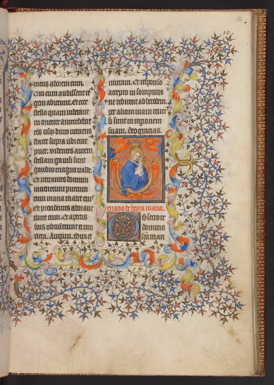 Book of Hours, Add MS 32454 f.12r, France by French School