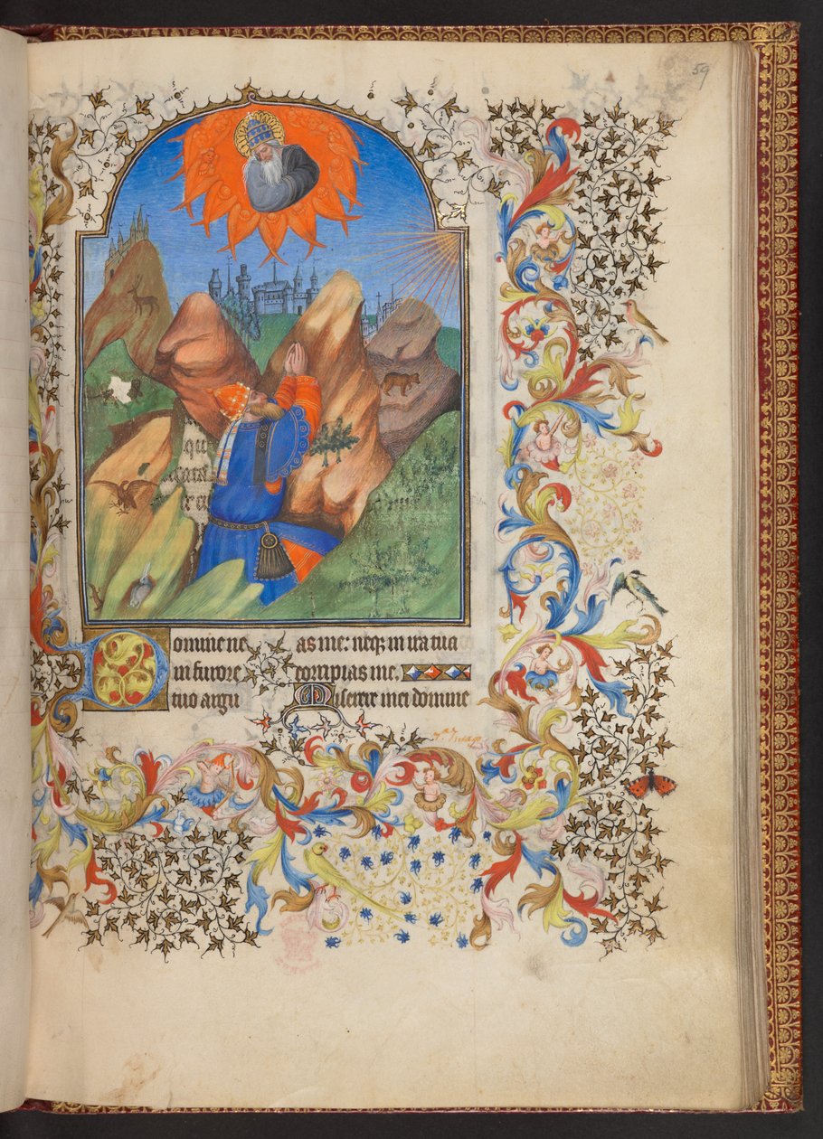 Book of Hours, Add MS 32454 f.59r, France by French School