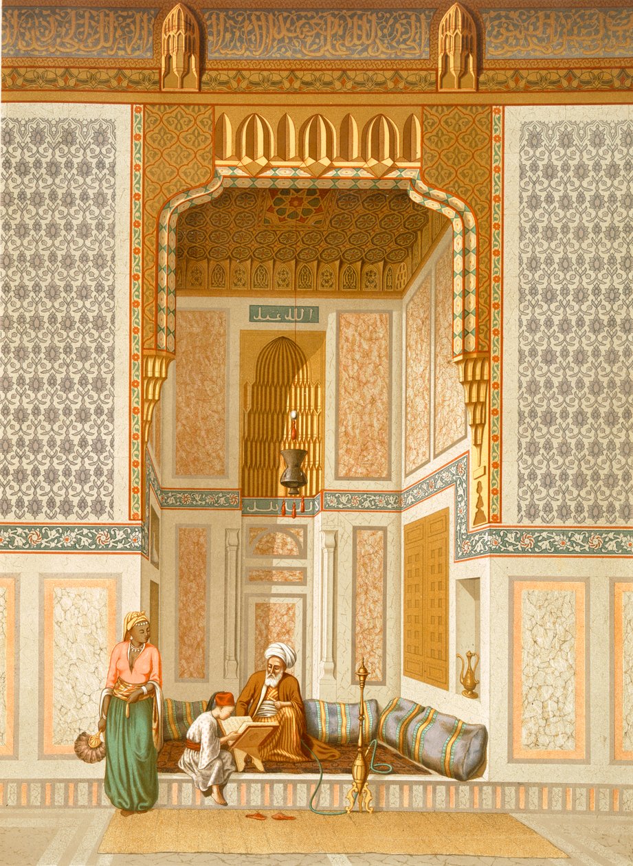 Bordeyny Mosque, Cairo by French School
