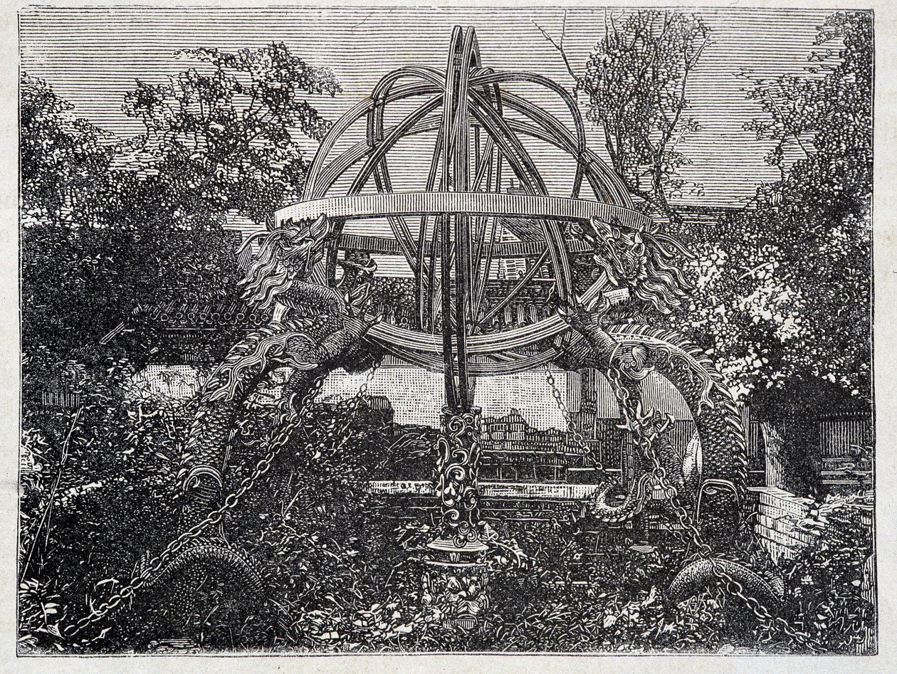 Bronze instruments of the Peking Observatory - in 