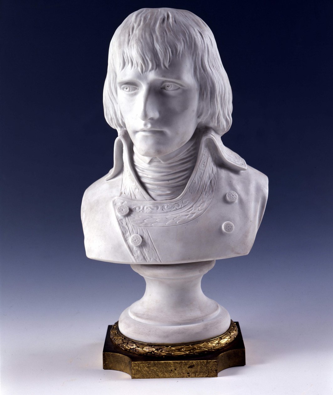 Bust of Bonaparte First Consul of the French Republic. 1801. Imperial Manufacture of Sevres. The Soldiers of Yesteryear Collection. Paris 1802 by French School