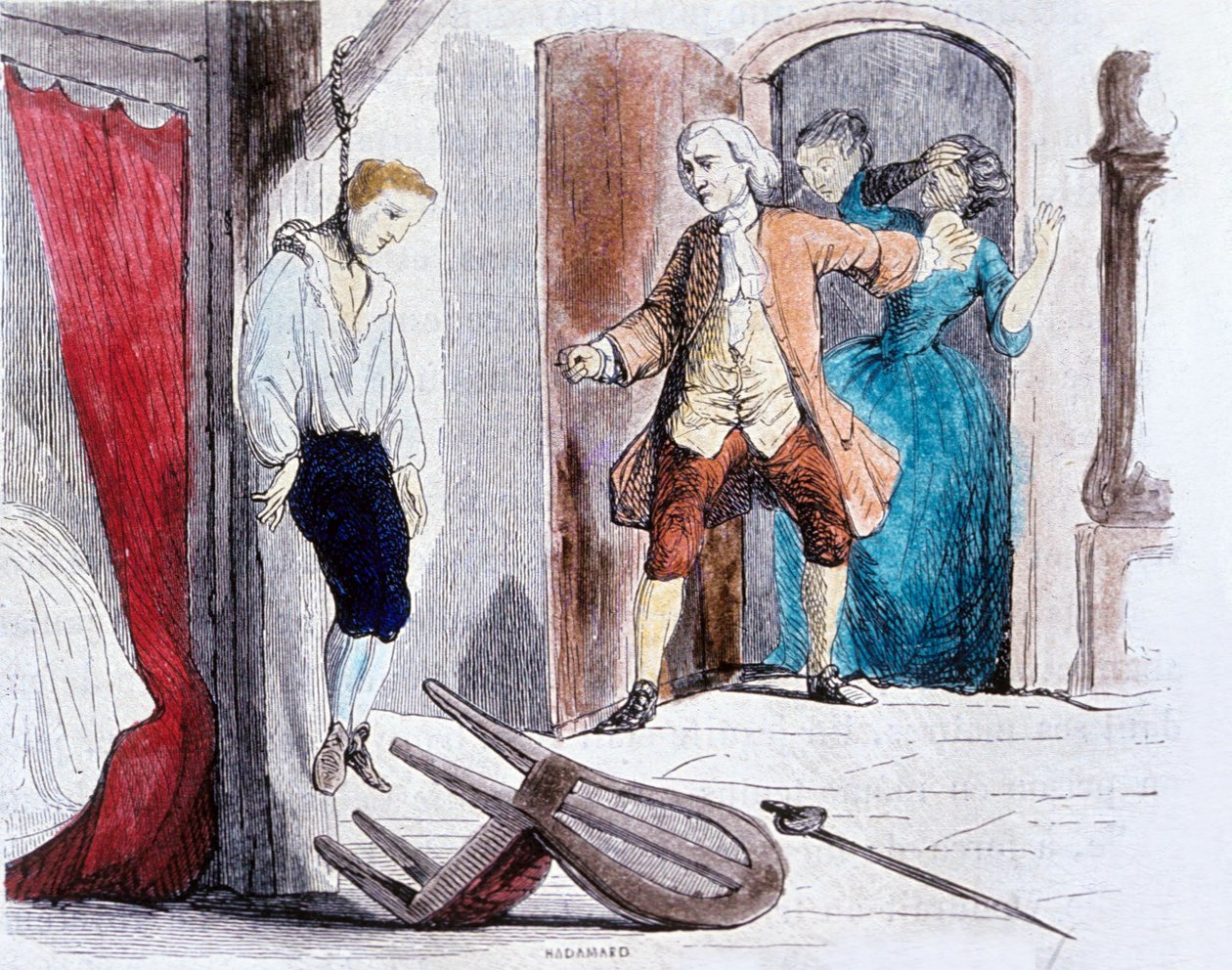 Calas Affair by French School