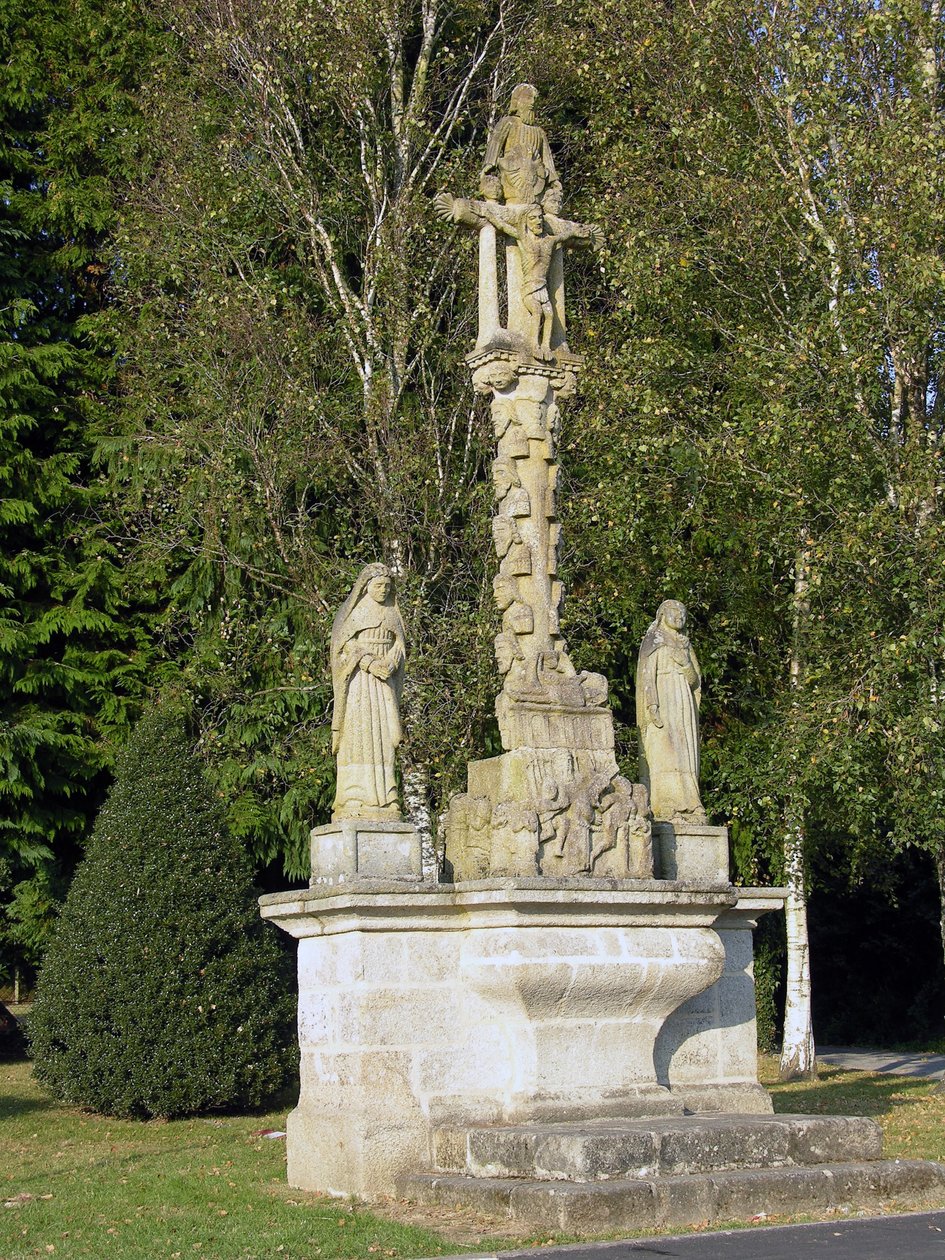 Calvary, carved by the Cabedoche Freres, 1827 by French School