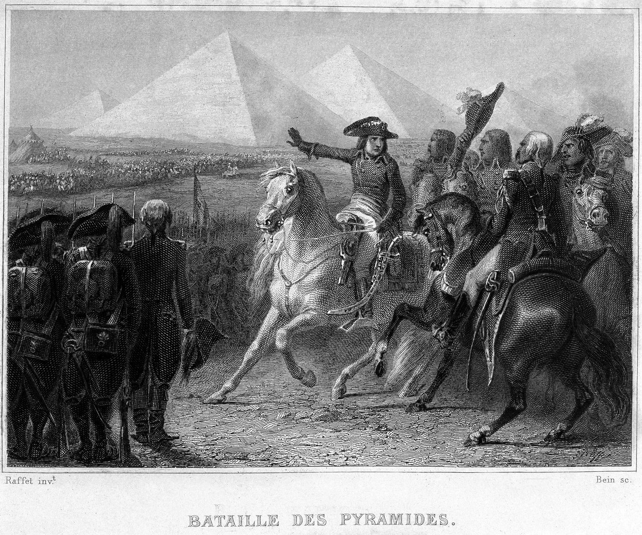Campaign of Egypt: Battle of the Pyramids - in 