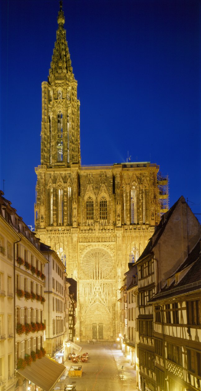 Cathedrale de Strasbourg (Bas Rhin 67) by French School