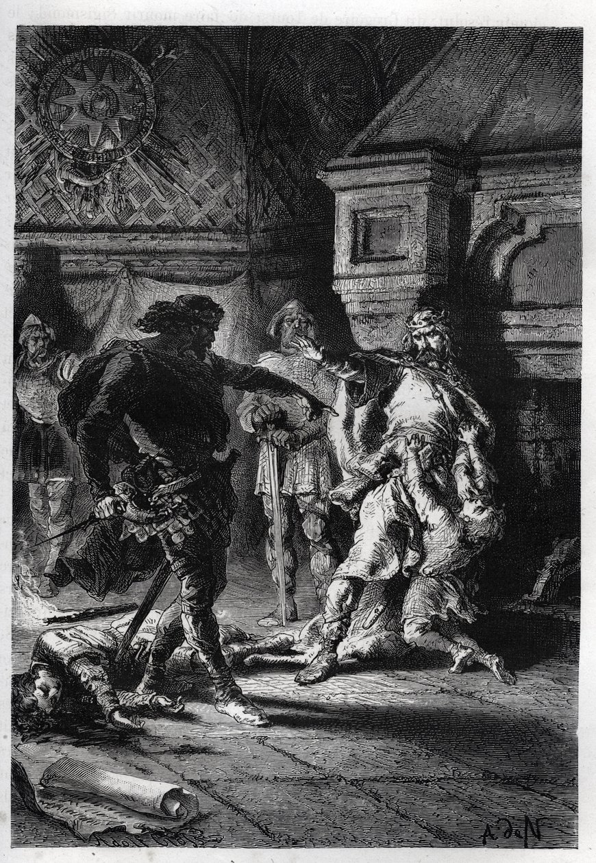 Childebert I at the Murder of his Brothers
