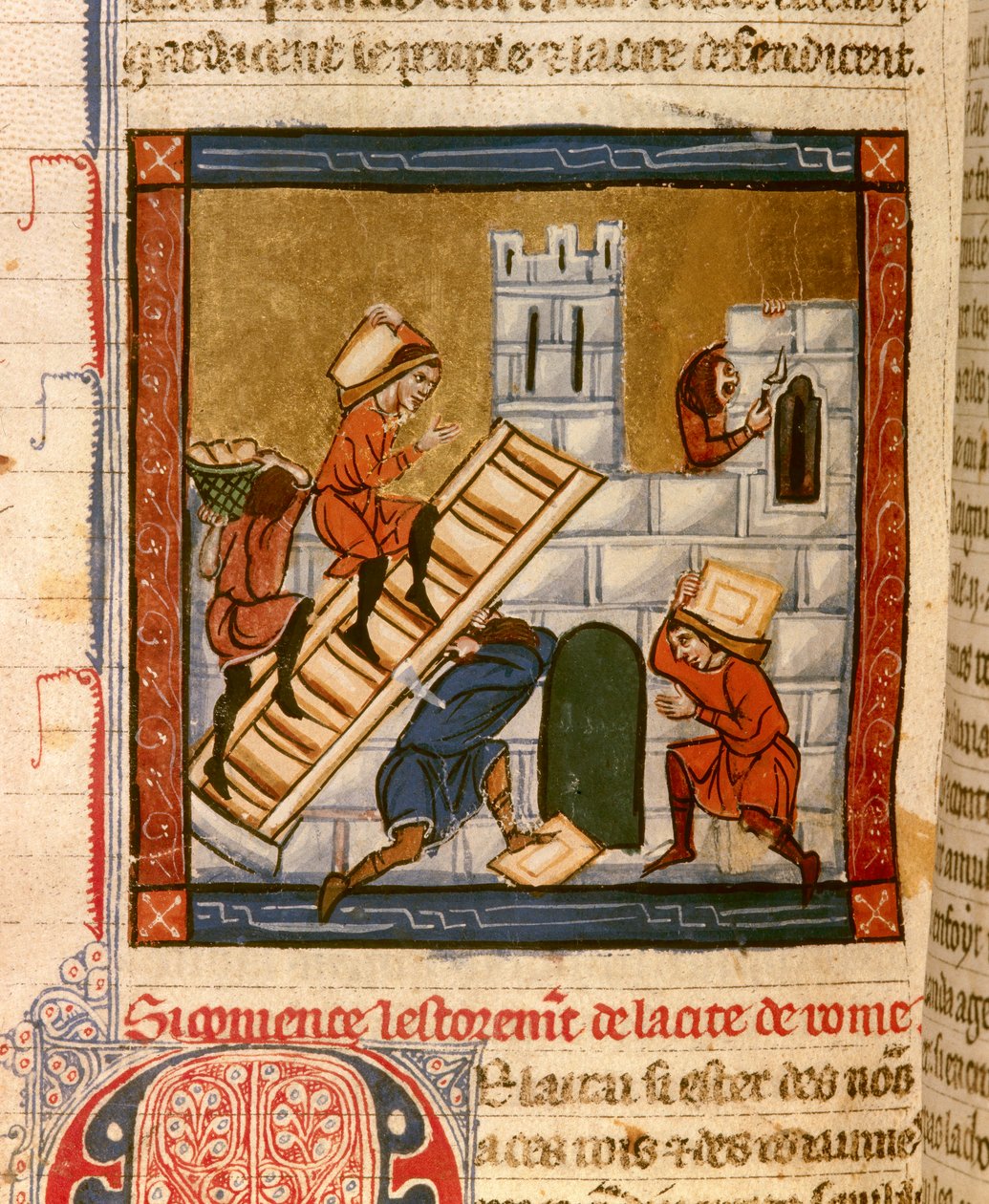 Construction of Rome by French School