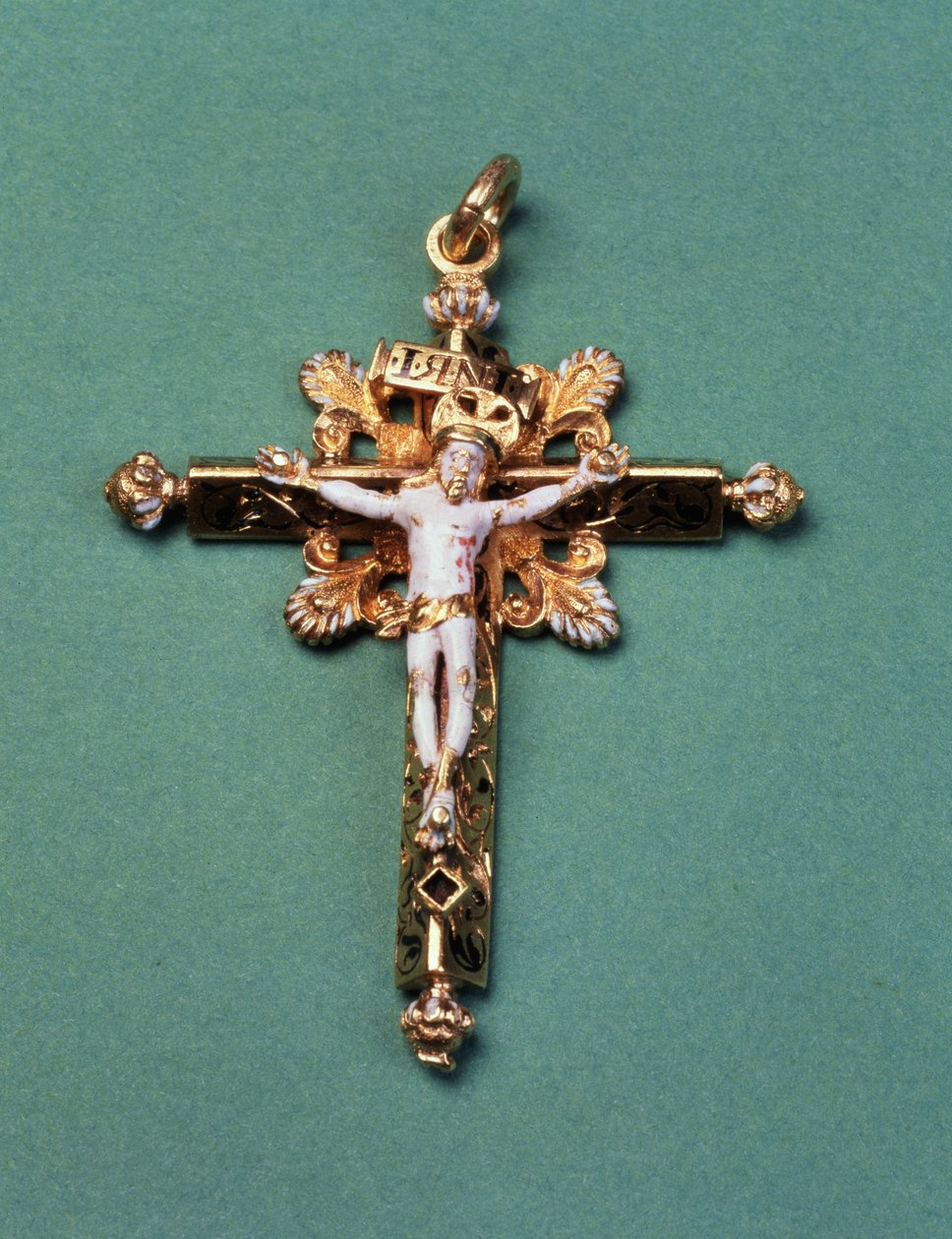 Crucifix given by Mary Queen of Scots to the last Abbot of Westminster, John Feckenham by French School