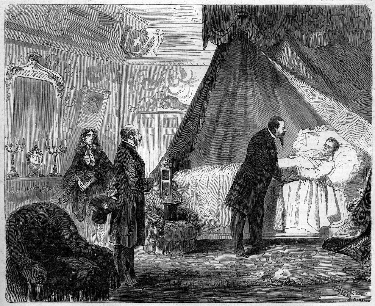 Death of the Count of Cavour, 6 June 1861: King of Italy Victor ...