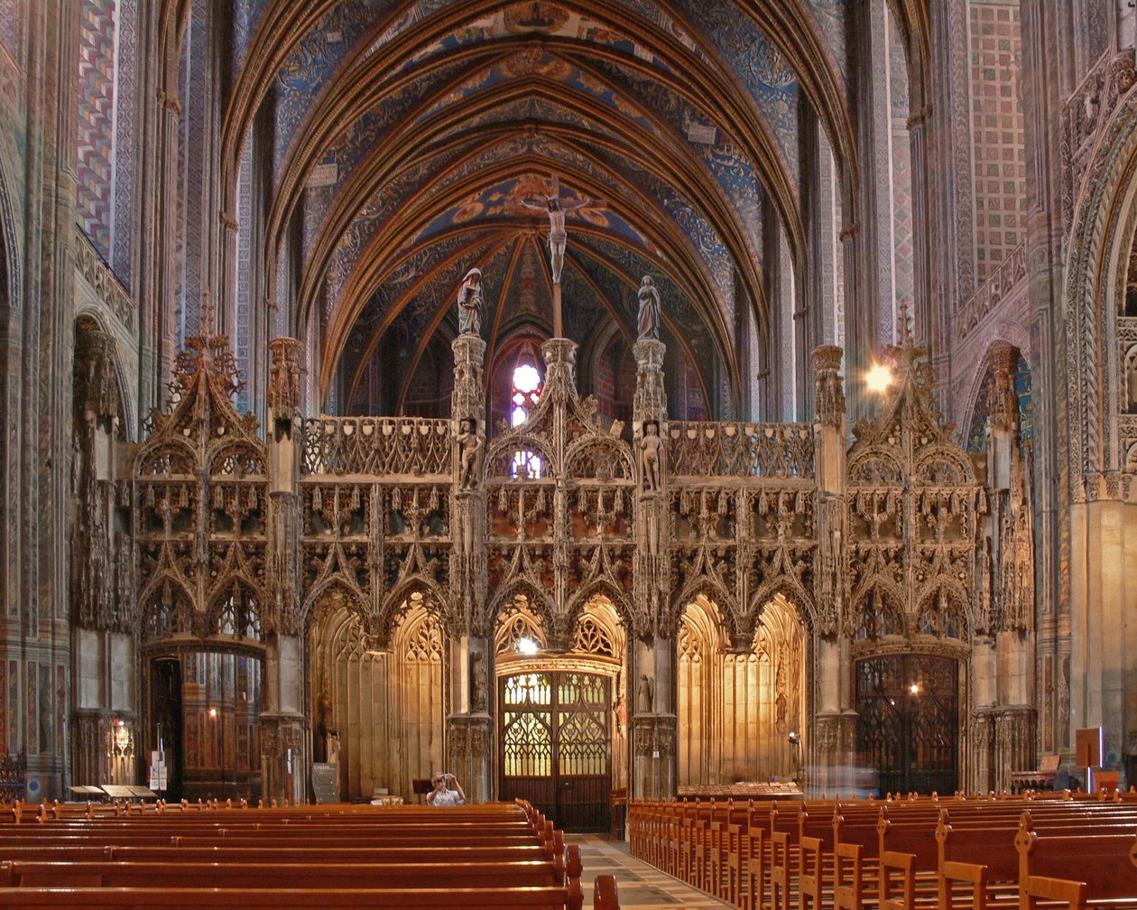 The Screen - Jubé - Between the Choir and the Nave by French School