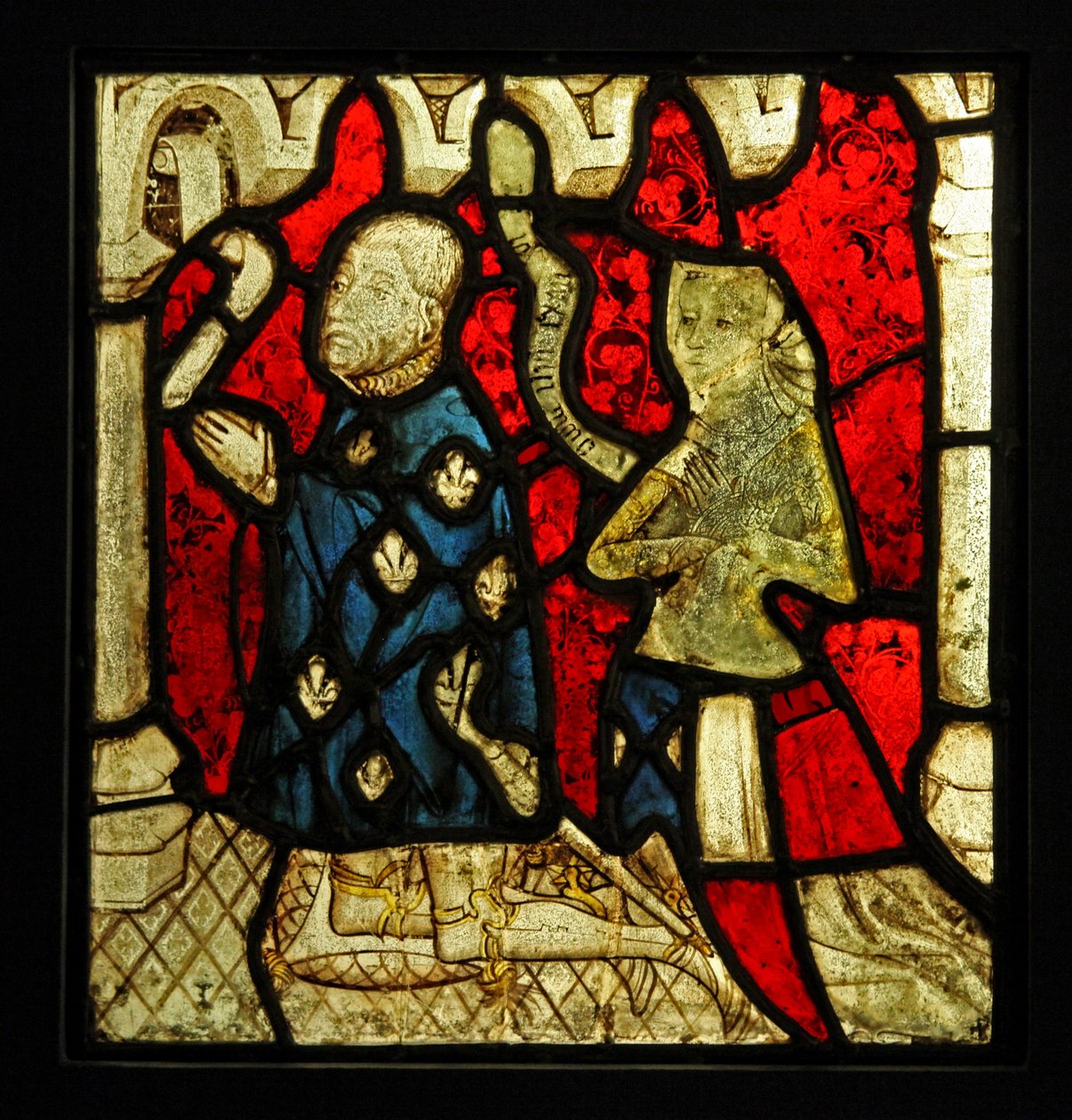 Two doors, originally from the Church of Betton, Brittany by French School