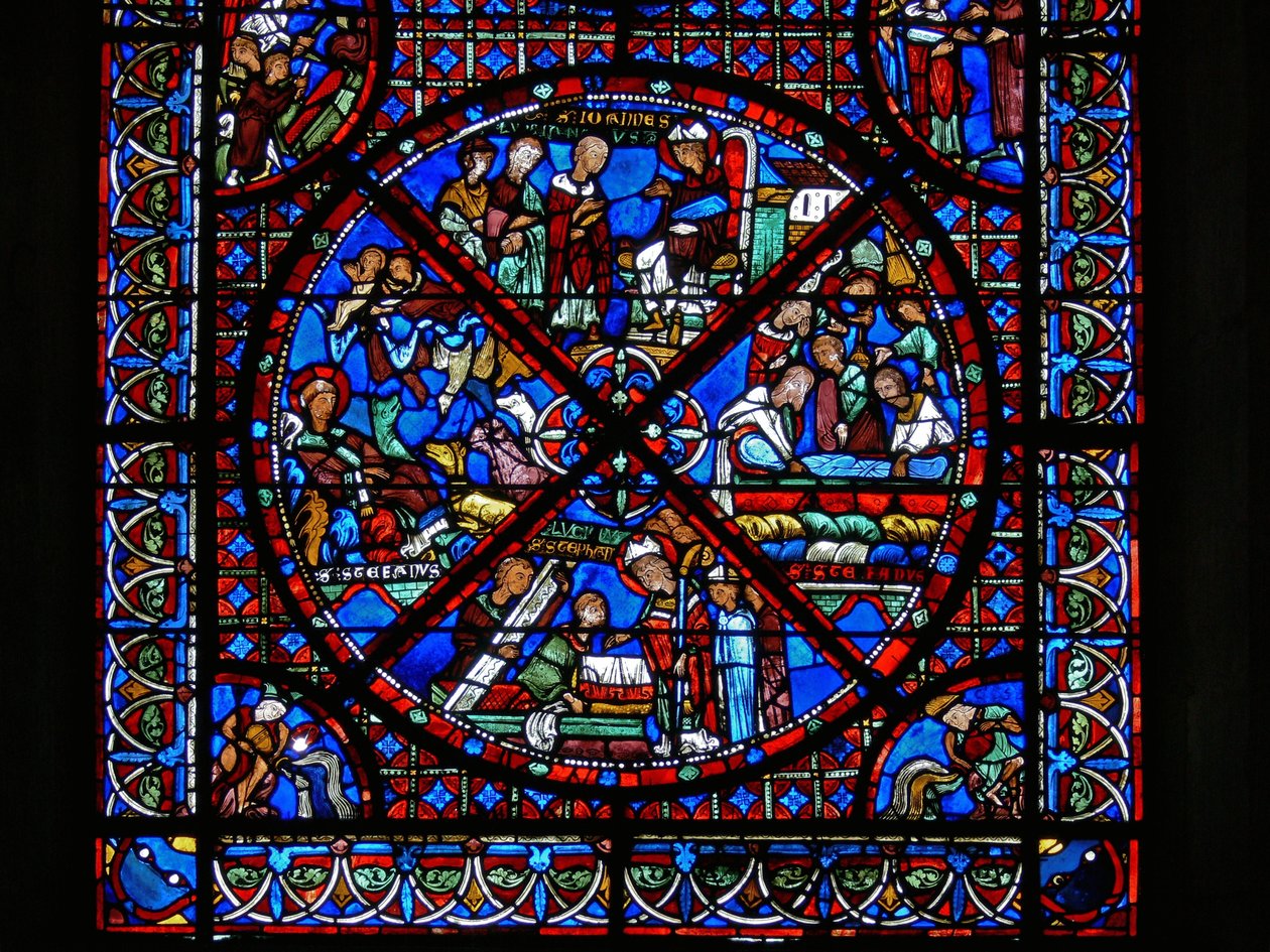 Detail (scenes from the life of St. Stephen) by French School
