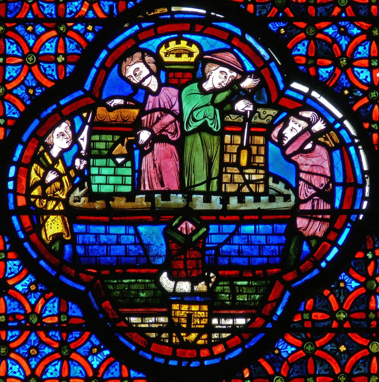 Detail (parable of Lazarus and Dives) by French School