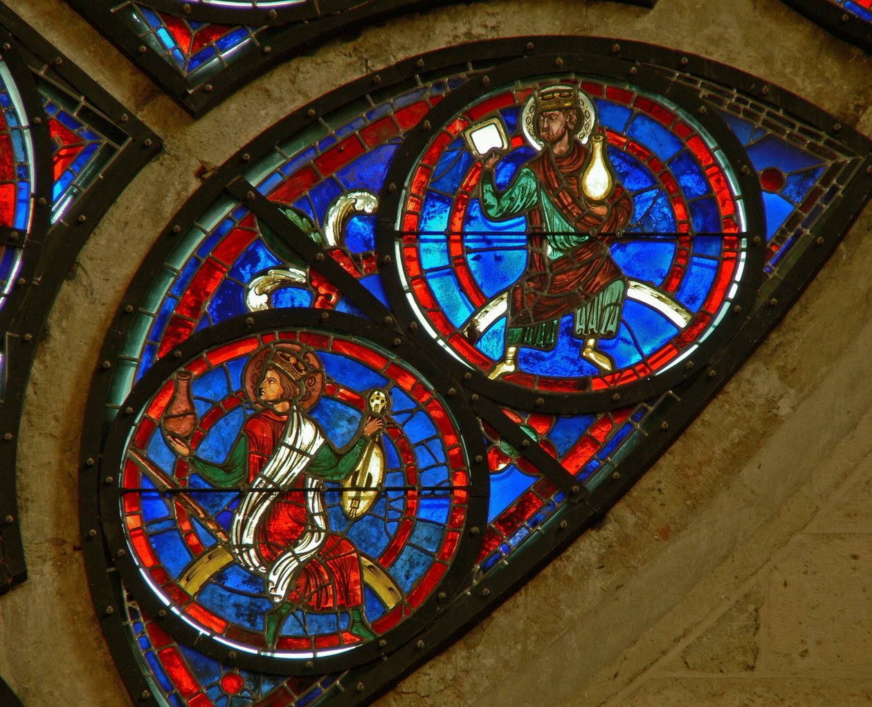 Detail (two elders of the apocalypse) by French School