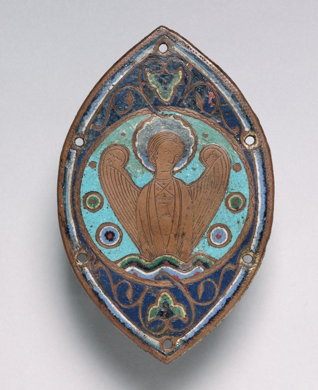 Enamel Plaque from the Altar Frontal of Saint Martin at Orense by French School