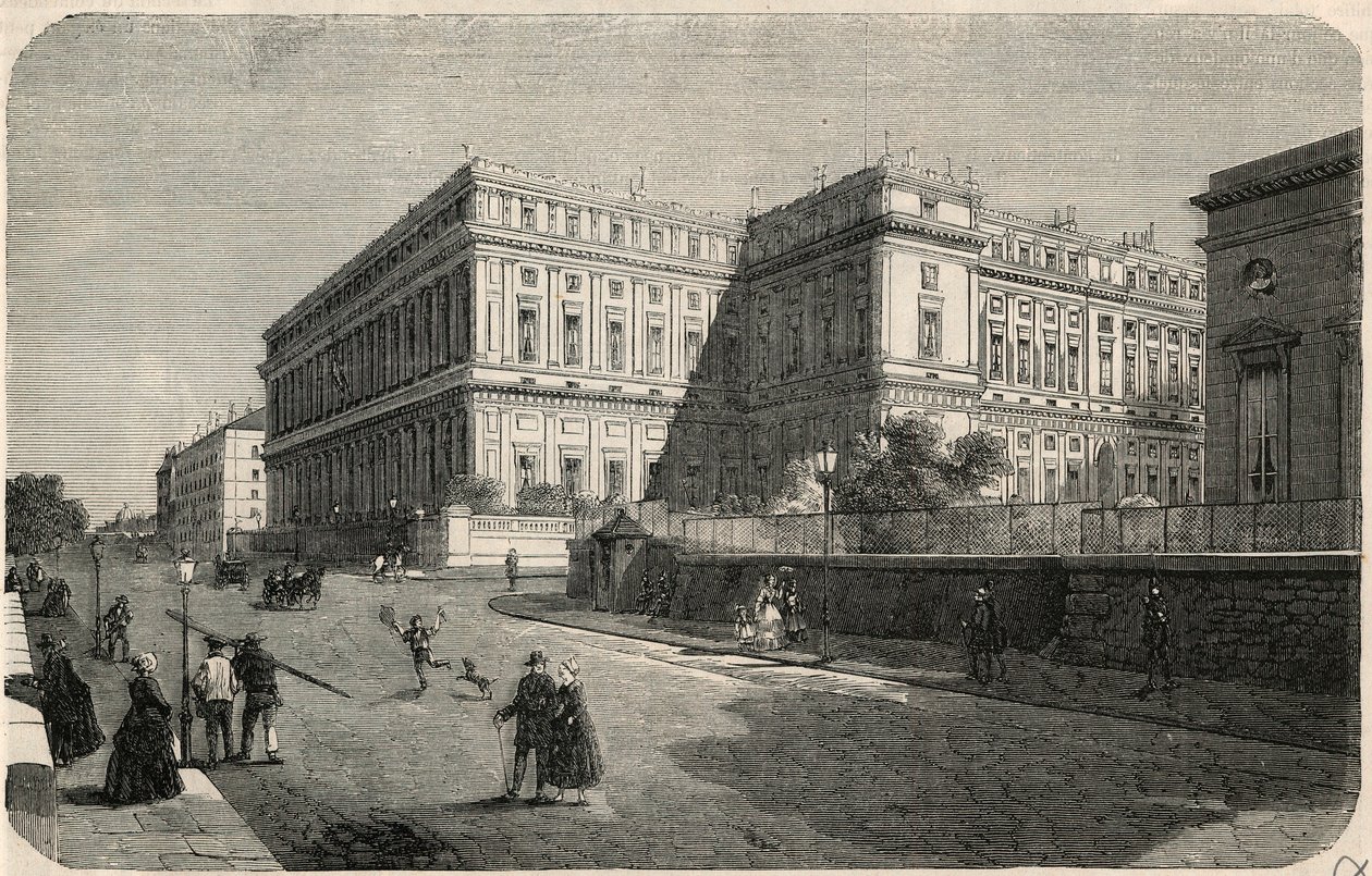 Exterior view of the building du quai d