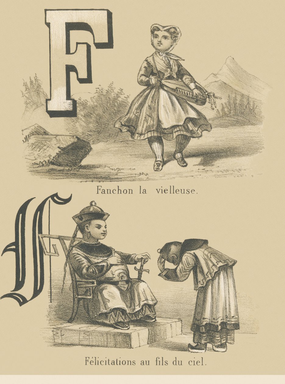 Fanchon the Old Man / Congratulations to the Son of Heaven by French School