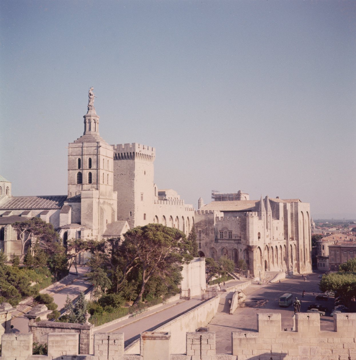 General view of the Palace by French School