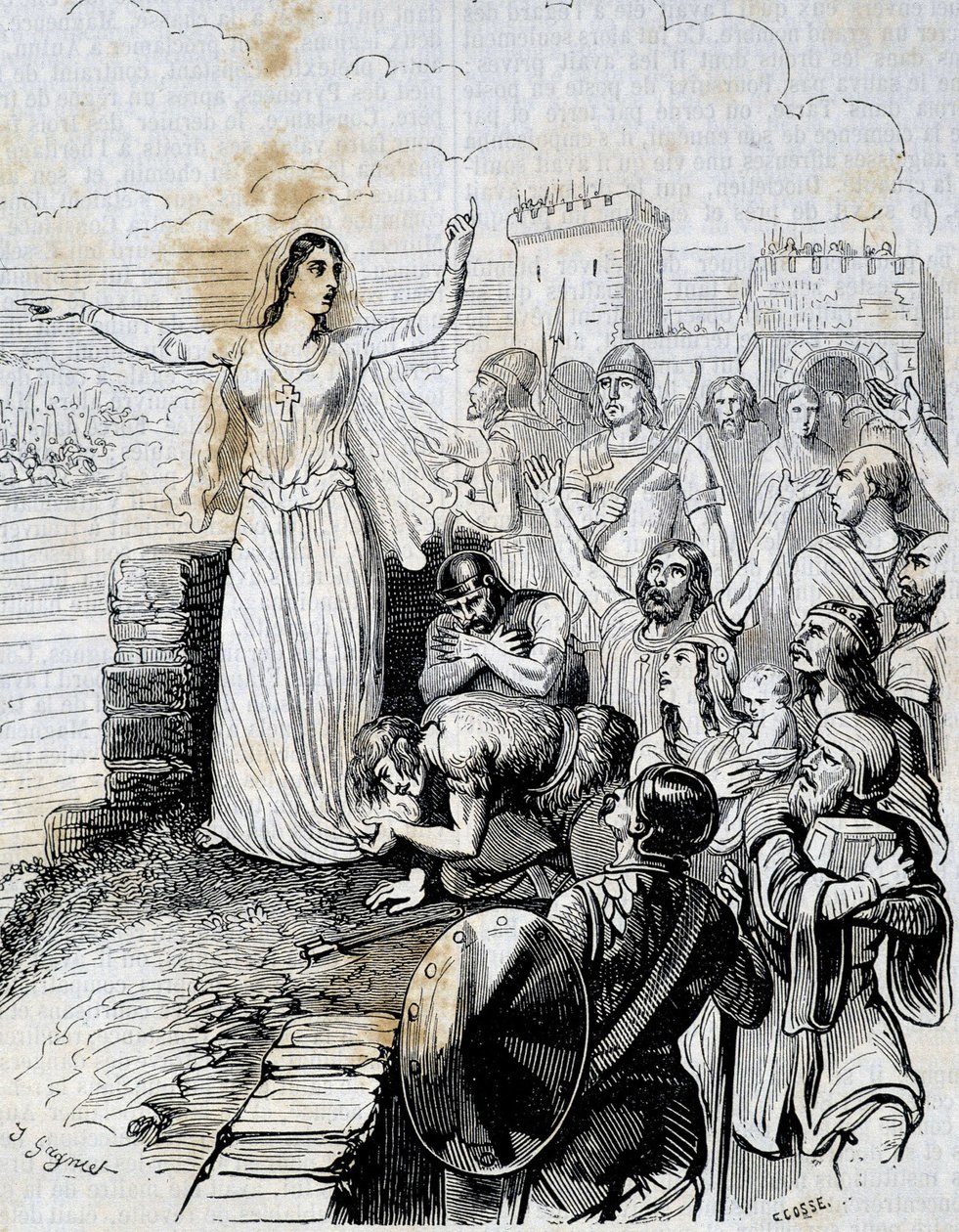 Genneviève Reassures the People of Paris - in 