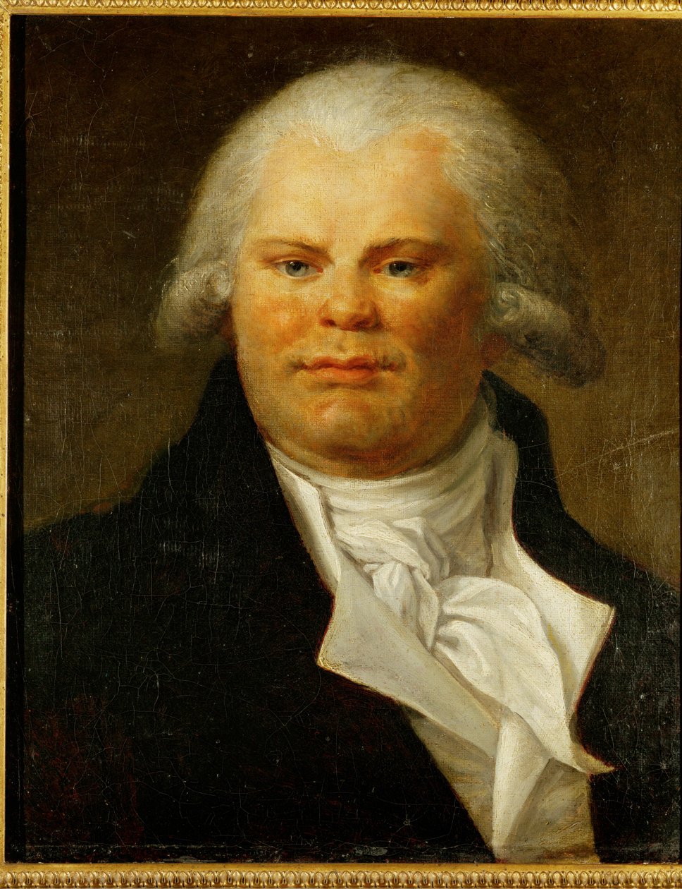 Georges Jacques Danton, Poet and Revolutionary, Executed by French School