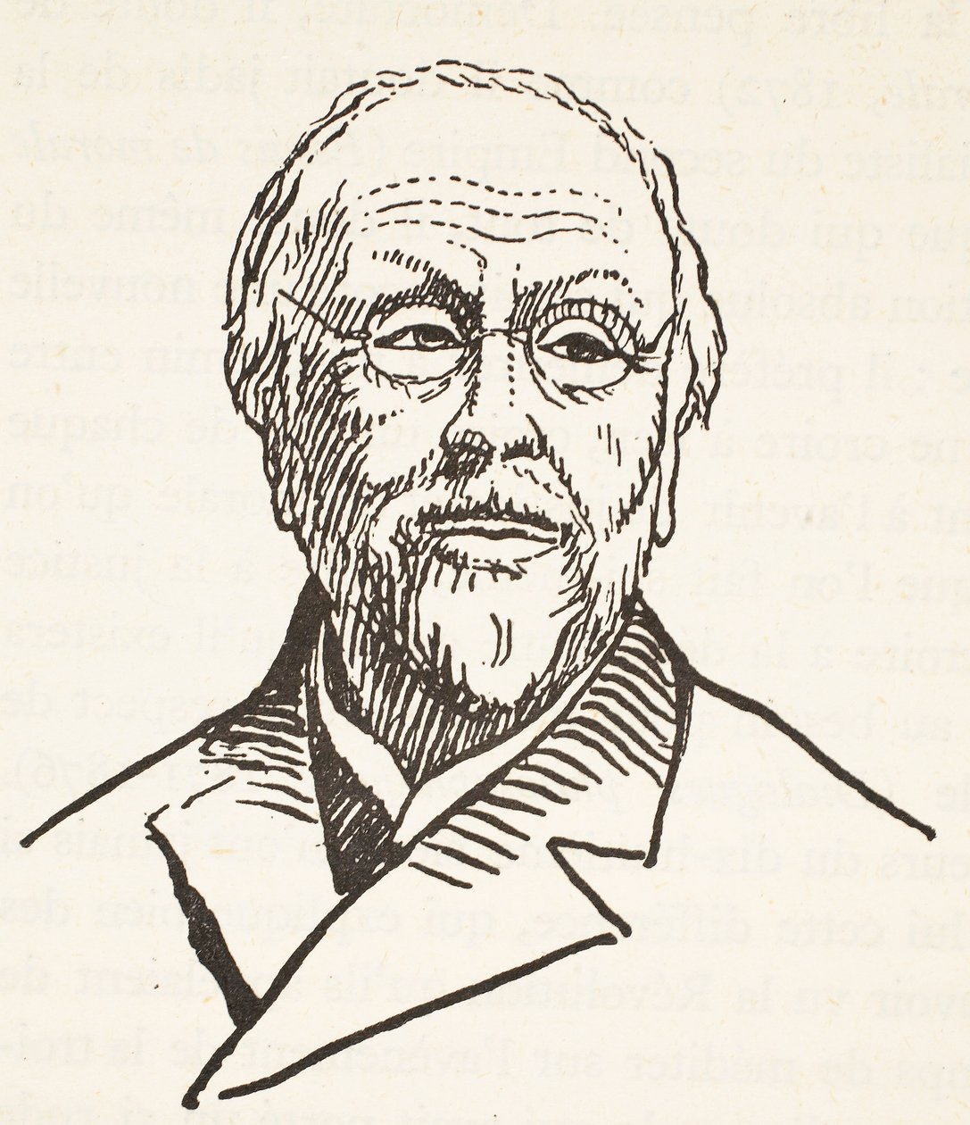 H. Taine, illustration from Histoire de la Nation Francaise, Sciences, Volumes I & II by French School