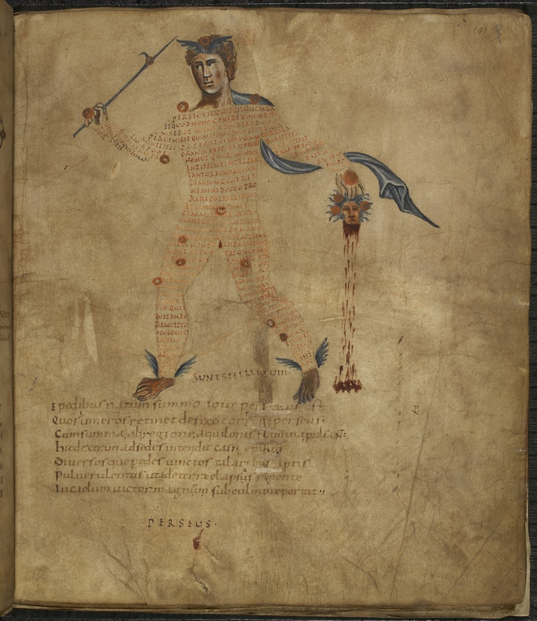 Illustration of Perseus with the Head of Medusa, from 