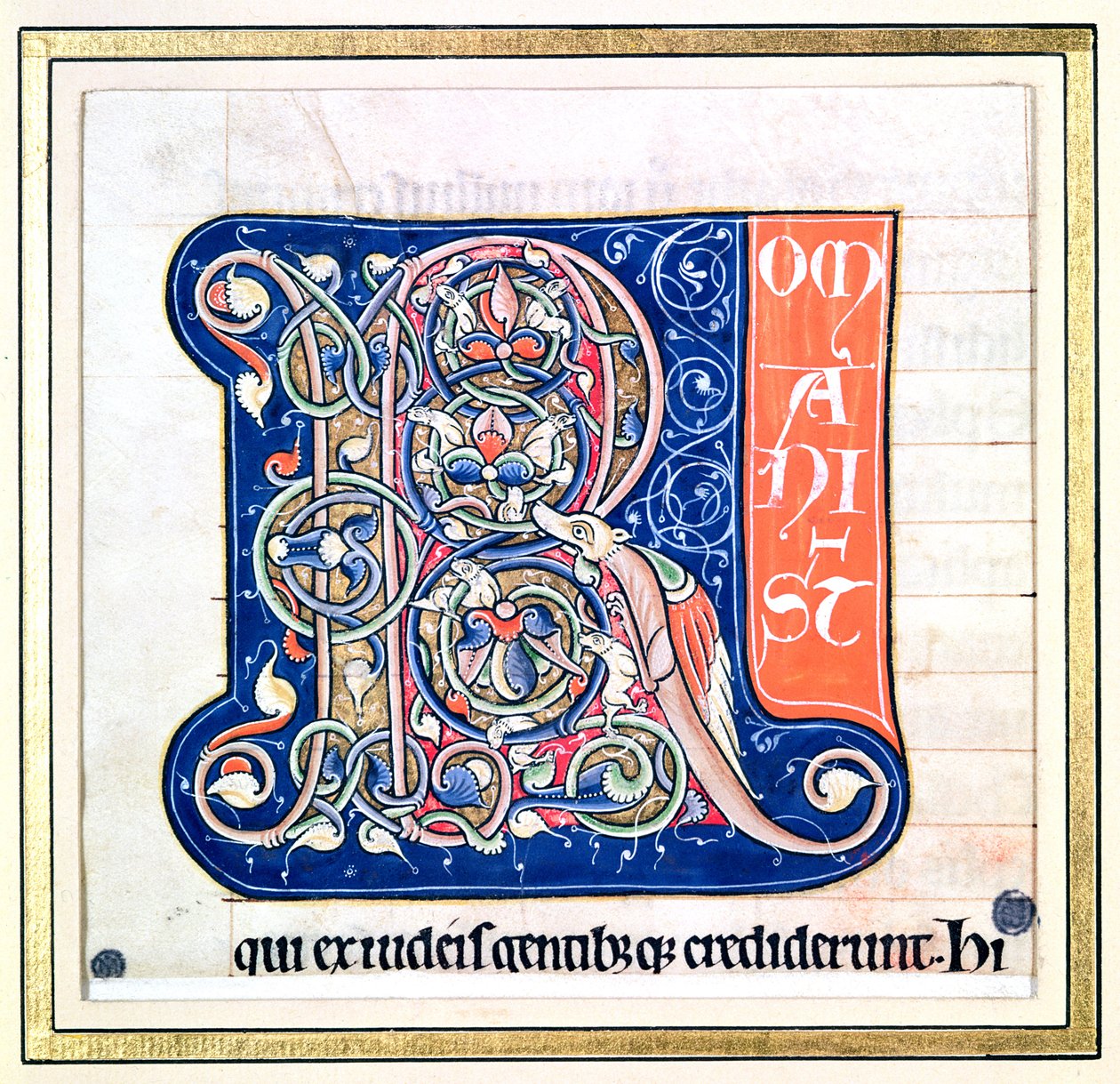 Historiated Initial 