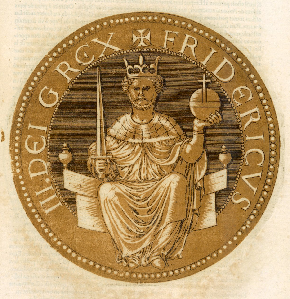 Holy Roman Emperor Frederick II of Austria by French School