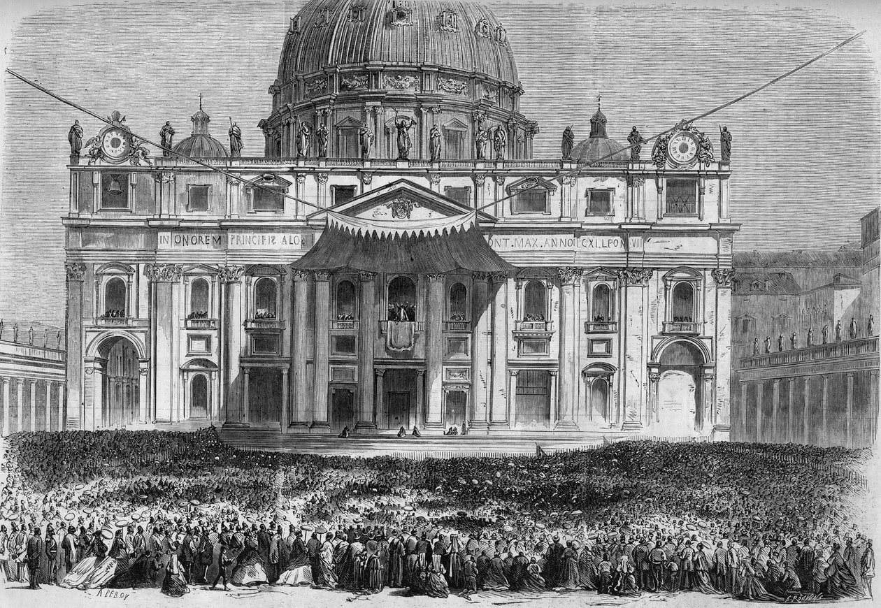 Holy Week in Rome: View of St. Peter