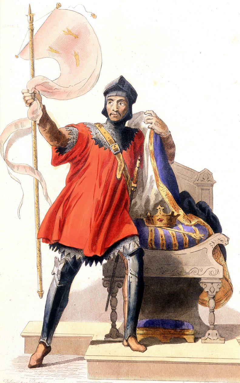 Hugues Capet and His Banner - in 