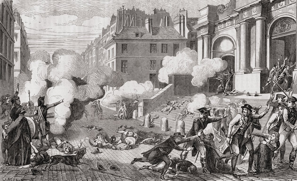 Insurrection of the Day of 13 Vendemiaire, Year IV, 5 October 1795, from 