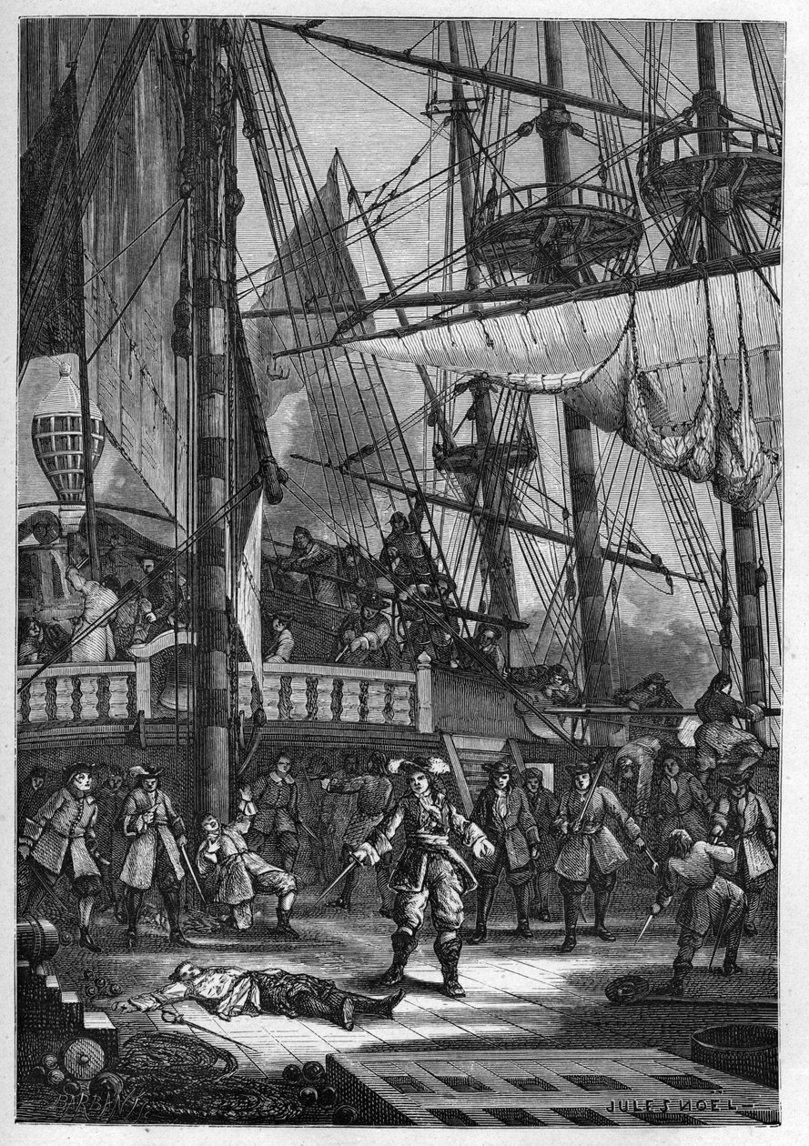 Jean Bart kills the Dutch captain of the 