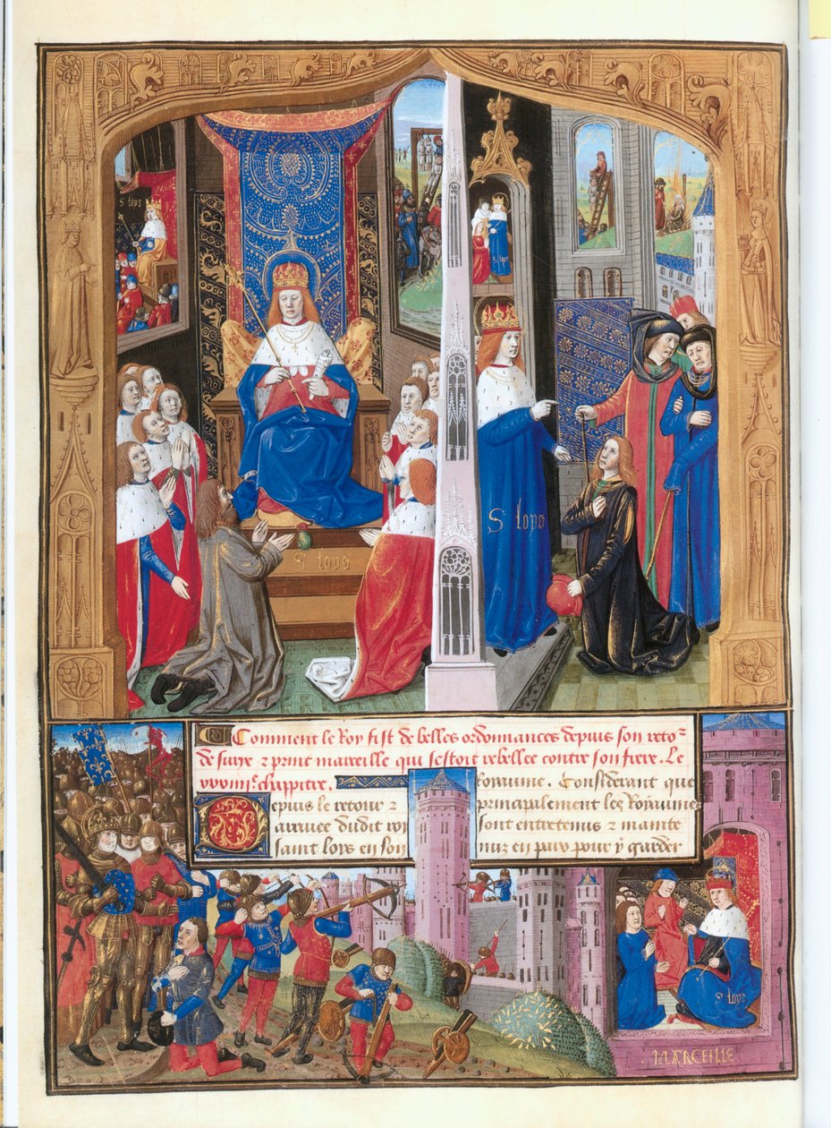 The Book of the Deeds of Monseigneur Saint Louis by French School