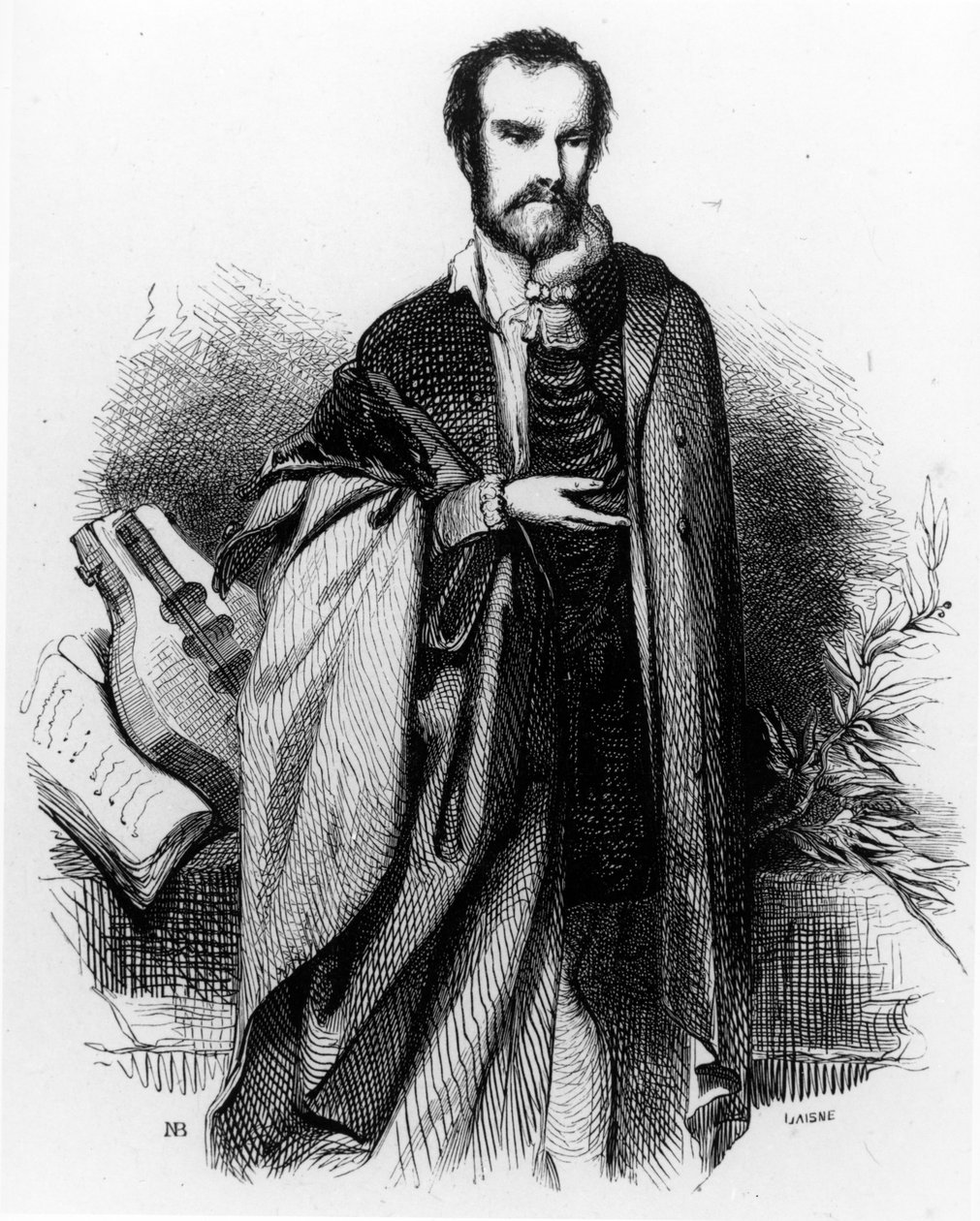 Frontispiece to Jerusalem Delivered by Torquato Tasso, 1841 edition by French School