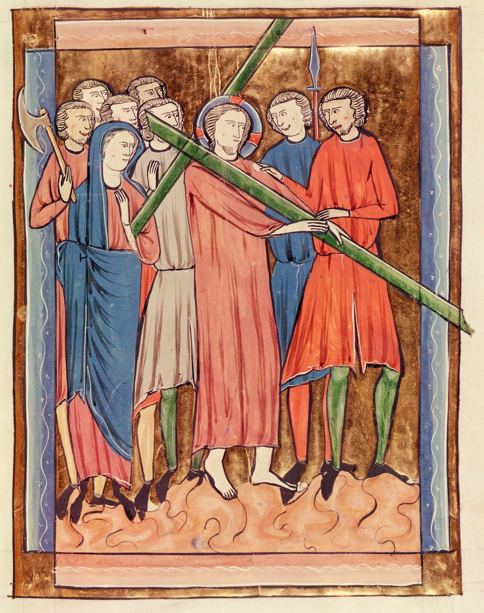 Christ Carrying the Cross, from Psautier a l