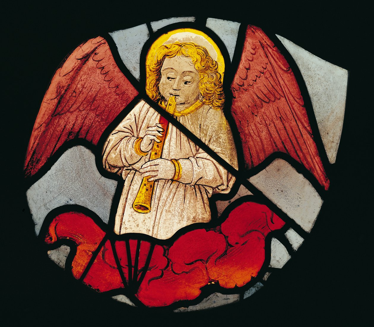 Musical Angel by French School