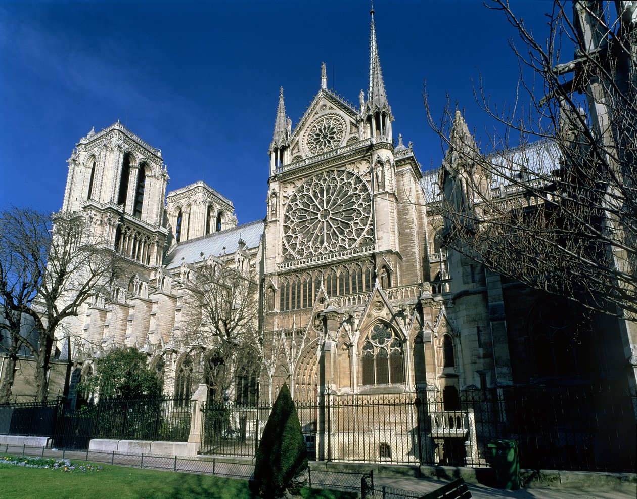 Notre Dame from the South, 1163-1345 by French School